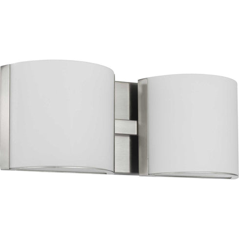 Progress Arch LED P300290 009 30 2 10 Watt LED BATH BRACKET in Brushed Nickel Finish Model: P300290-009-30
