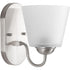 Progress Arden Collection One Light Bath & Vanity in Brushed Nickel Finish Model: P2127-09