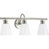 Progress Ashford P300316 009 3 100 Watt MED BATH BRACKET in Brushed Nickel Finish Model: P300316-009
