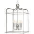 Progress Assembly Hall P500037 009 6 60 Watt CAND PENDANT in Brushed Nickel Finish Model: P500037-009