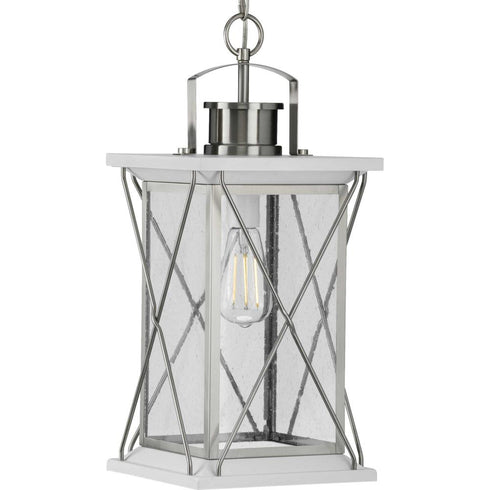 Progress Barlowe P550068 020 1 100 Watt MED HANGING LANTERN in Antique Bronze Finish Model: P550068-020