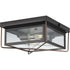 Progress Barlowe P550069 020 2 60 Watt MED FLUSH MOUNT in Antique Bronze Finish Model: P550069-020