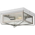 Progress Barlowe P550069 020 2 60 Watt MED FLUSH MOUNT in Antique Bronze Finish Model: P550069-020