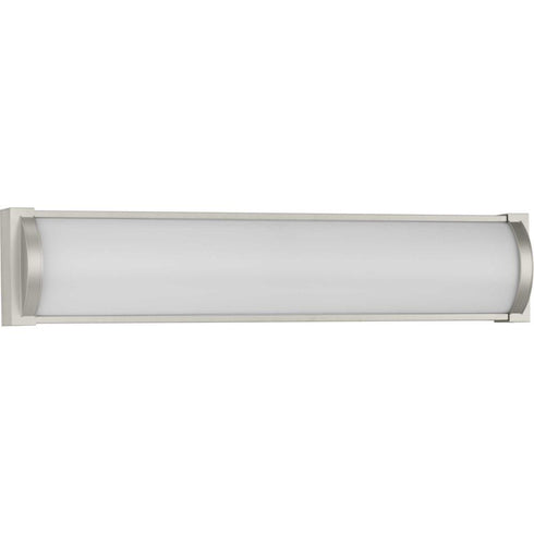 Progress Barril LED P300408 009 30 24IN LED VANITY in Brushed Nickel Finish Model: P300408-009-30