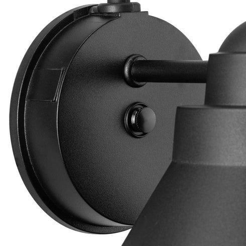 Progress Bayside Non-Metallic Bayside Collection One Light Non Metallic in Black Outdoor Wall Lantern Model: P560363-031