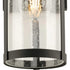 Progress Belden Collection One Light in Black Medium Modern Farmhouse Medium Outdoor Wall Lantern Model: P560271-031