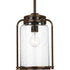 Progress Botta P5561 20 1 100 Watt MED HANGING LANTERN in Antique Bronze Finish Model: P5561-20