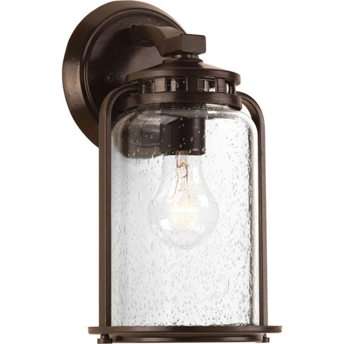 Progress Botta P6043 20 1 100 Watt MED WALL LANTERN in Antique Bronze Finish Model: P6043-20