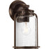 Progress Botta P6043 20 1 100 Watt MED WALL LANTERN in Antique Bronze Finish Model: P6043-20