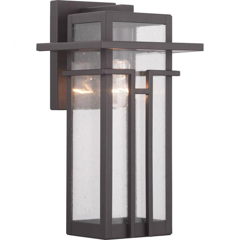 Progress Boxwood P560111 020 1 60 Watt MED WALL LANTERN in Antique Bronze Finish Model: P560111-020