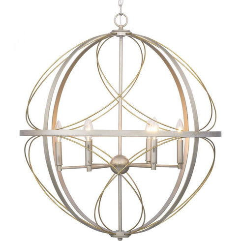 Progress Brandywine P500069 020 6 60 Watt CAND PENDANT in Antique Bronze Finish Model: P500069-020