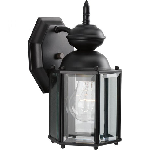 Progress BrassGUARD Lantern P5756 09 1 100 Watt MED WALL LANTERN in Brushed Nickel Finish Model: P5756-09