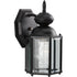 Progress BrassGUARD Lantern P5756 09 1 100 Watt MED WALL LANTERN in Brushed Nickel Finish Model: P5756-09
