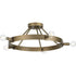 Progress Breckenridge P350240 196 5 Light SEMI FLUSH in Aged Bronze Finish Model: P350240-196