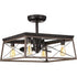Progress Briarwood P250067 020 WB 4 Light 22IN CEILING FAN in Antique Bronze Finish Model: P250067-020-WB
