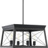 Progress Briarwood P400047 020 4 100 Watt MED CHANDELIER in Antique Bronze Finish Model: P400047-020