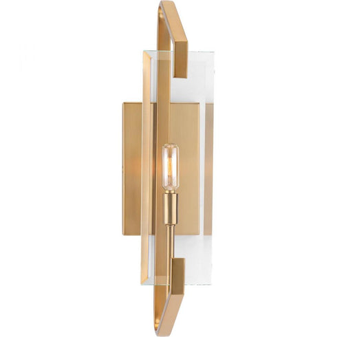 Progress Cahill P300108 109 1 60 Watt CAND BATH BRACKET in Brushed Bronze Finish Model: P300108-109
