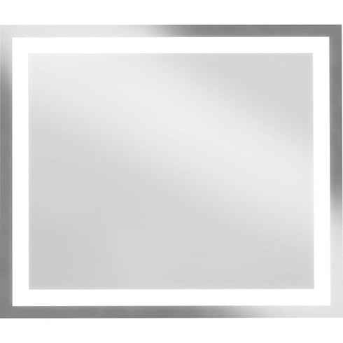 Progress Captarent LED Captarent Collection 36 in. x 42 in. Rectangular Illuminated Integrated LED in White Color Model: P300470-030-CS