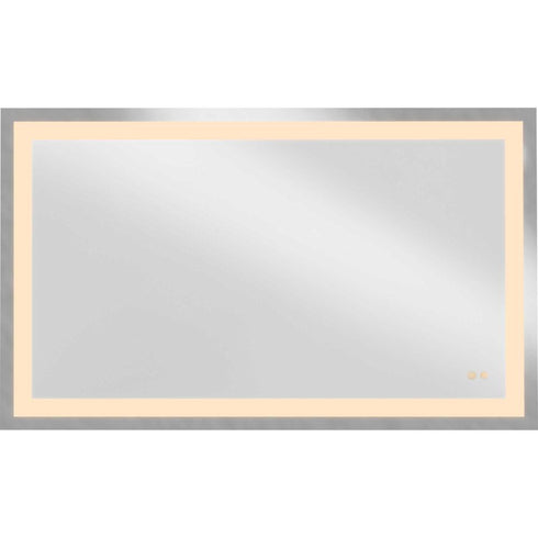 Progress Captarent LED Captarent Collection 60 in. x 36 in. Rectangular Illuminated Integrated LED in White Color Model: P300492-030-CS