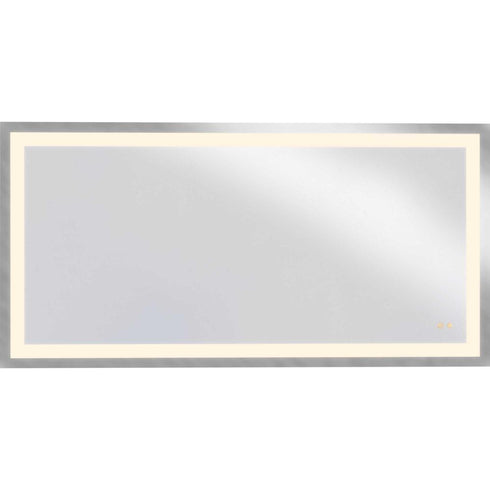 Progress Captarent LED Captarent Collection 72in. x 36 in. Rectangular Illuminated Integrated LED in White Color Model: P300493-030-CS