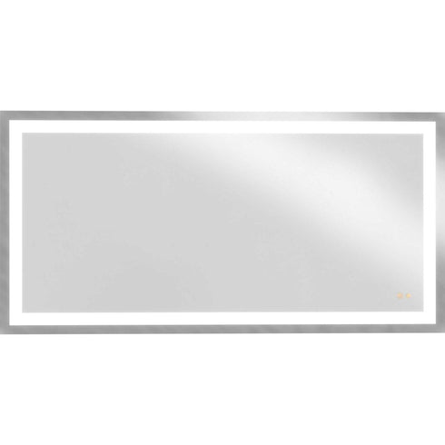 Progress Captarent LED Captarent Collection 72in. x 36 in. Rectangular Illuminated Integrated LED in White Color Model: P300493-030-CS