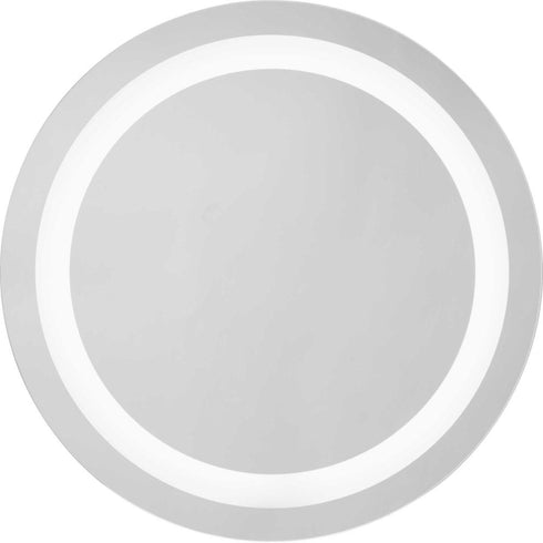 Progress Captiva LED P300454 030 30 LED ILLUMINATED MIRROR in White Finish Model: P300454-030-30
