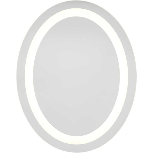 Progress Captiva LED P300456 030 30 LED ILLUMINATED MIRROR in White Finish Model: P300456-030-30