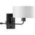 Progress Carrick P710104 009 1 60 Watt MED WALL BRACKET in Brushed Nickel Finish Model: P710104-009