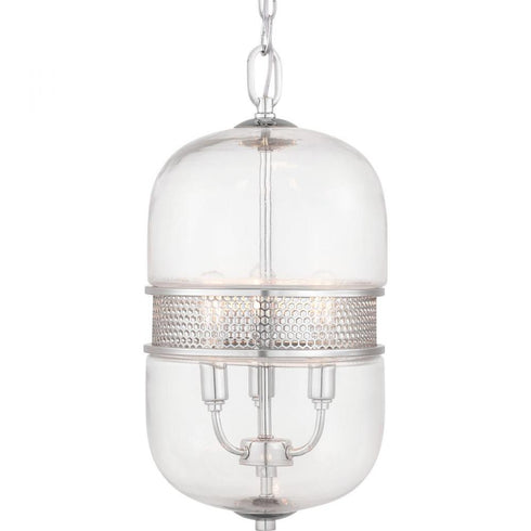 Progress Cayce P500156 015 3 60 Watt CAND PENDANT in Polished Chrome Finish Model: P500156-015