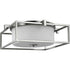Progress Chadwick P350171 009 2 100 Watt MED FLUSH MOUNT in Brushed Nickel Finish Model: P350171-009
