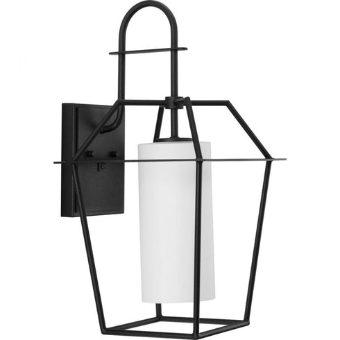 Progress Chilton P560315 031 1 100 Watt MED WALL LANTERN in Textured Black Finish Model: P560315-031
