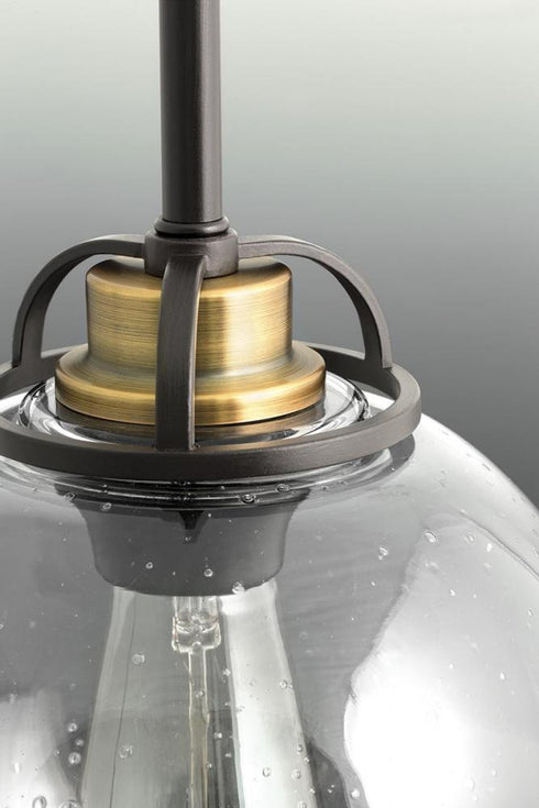 Progress Chronicle P5309 20 1 100 Watt MED MINI PENDANT in Antique Bronze Finish Model: P5309-20