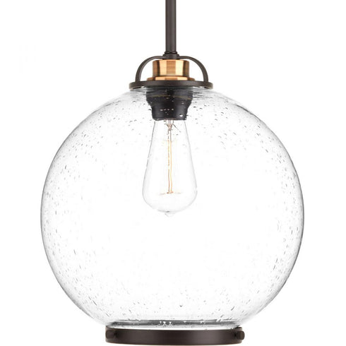 Progress Chronicle P5311 20 1 100 Watt MED PENDANT in Antique Bronze Finish Model: P5311-20