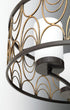 Progress Cirrine P4700 20 5 100 Watt MED CHANDELIER in Antique Bronze Finish Model: P4700-20