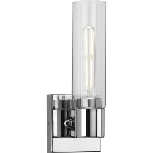 Progress Clarion P300299 009 1 60 Watt MED BATH BRACKET in Brushed Nickel Finish Model: P300299-009