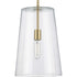 Progress Clarion P500242 009 1 60 Watt MED PENDANT in Brushed Nickel Finish Model: P500242-009