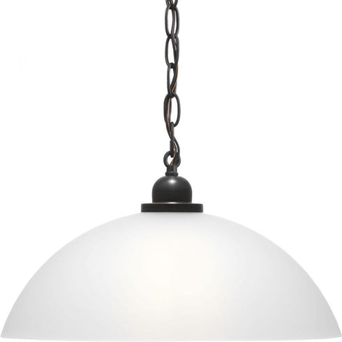 Progress Classic Dome Pendant P500149 009 1 100 Watt MED PENDANT in Brushed Nickel Finish Model: P500149-009