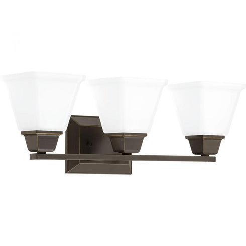 Progress Clifton Heights P300160 009 3 100 Watt MED BATH BRACKET in Brushed Nickel Finish Model: P300160-009