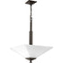 Progress Clifton Heights P500126 009 2 100 Watt MED PENDANT in Brushed Nickel Finish Model: P500126-009