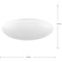 Progress Cloud LED Cloud Collection 5 CCT Integrated LED in White Contemporary 13.78 Inch Medium Flush Mount Light Model: P350279-030-CS