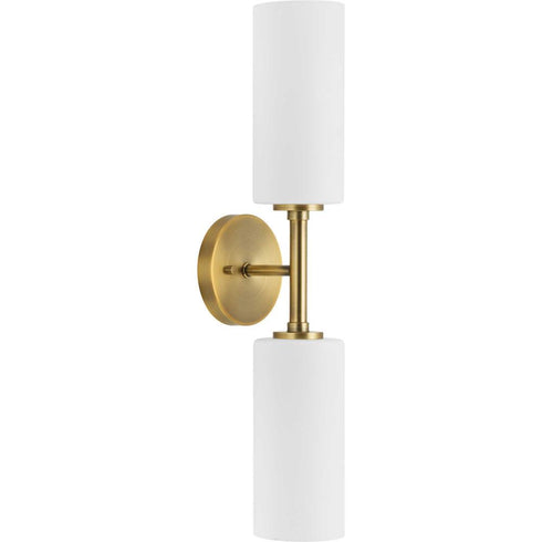 Progress Cofield P710116 009 2 Light WALL BRACKET in Brushed Nickel Finish Model: P710116-009