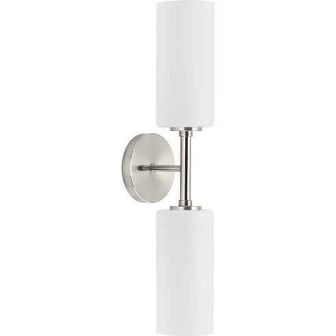 Progress Cofield P710116 009 2 Light WALL BRACKET in Brushed Nickel Finish Model: P710116-009