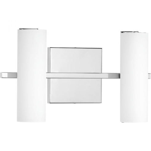 Progress Colonnade LED P300186 009 30 1 19 Watt LED BATH BRACKET in Brushed Nickel Finish Model: P300186-009-30