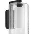 Progress Compel P6039 31 1 100 Watt MED WALL LANTERN in Textured Black Finish Model: P6039-31
