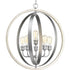 Progress Conestee P500094 141 6 60 Watt MED PENDANT in Galvanized Finish Finish Model: P500094-141