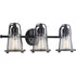 Progress Conway P300297 009 3 100 Watt MED BATH BRACKET in Brushed Nickel Finish Model: P300297-009