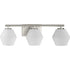 Progress Copeland P300432 009 3 Light BATH in Brushed Nickel Finish Model: P300432-009