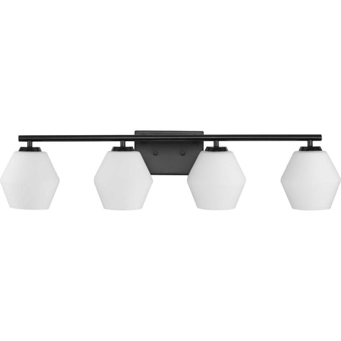 Progress Copeland P300433 009 4 Light BATH in Brushed Nickel Finish Model: P300433-009