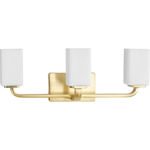 Progress Cowan P300370 009 3 100 Watt MED BATH BRACKET in Brushed Nickel Finish Model: P300370-009
