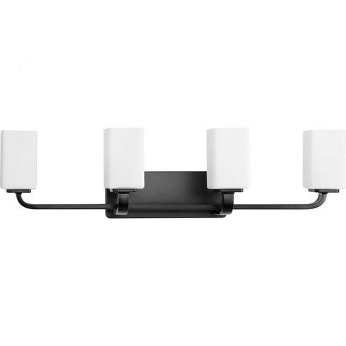 Progress Cowan P300371 009 4 100 Watt MED BATH BRACKET in Brushed Nickel Finish Model: P300371-009